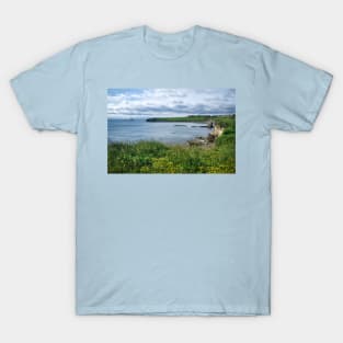 Looking South over Collywell Bay T-Shirt